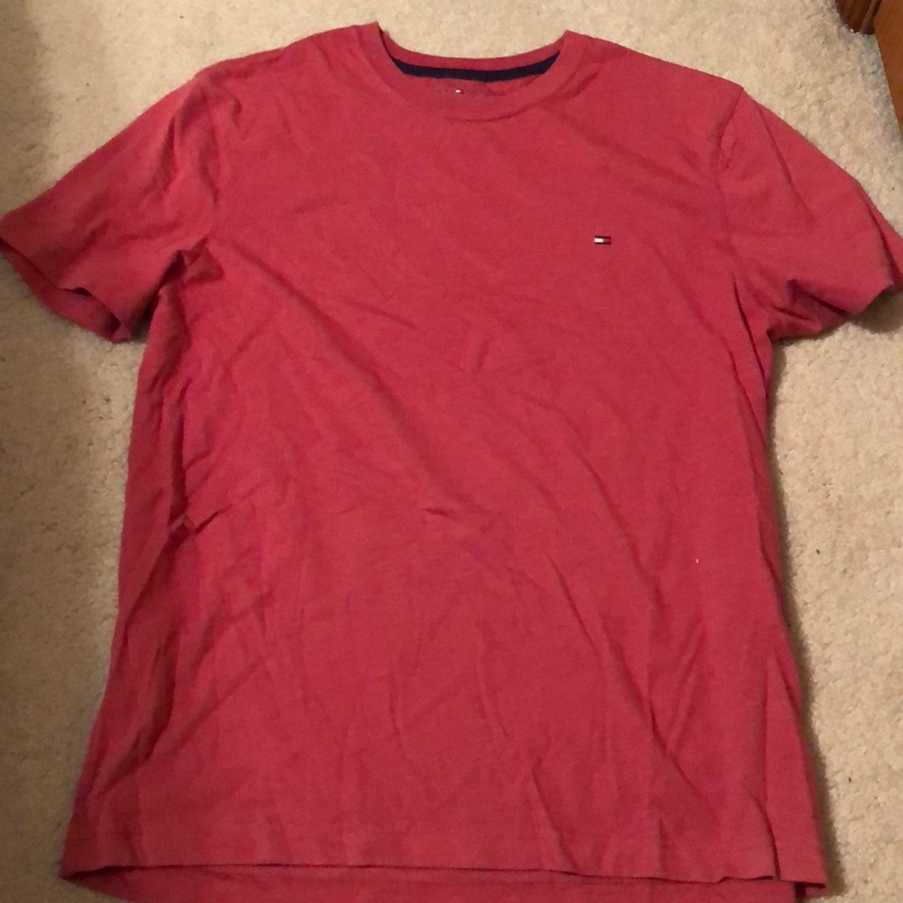 Medium Red Tommy Hilfiger tshirt